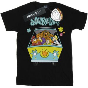 Scooby Doo - "Mystery Machine Group" T-Shirt für Jungen (104) (Schwarz)