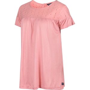 Regatta T-shirt Abitha Dames Viscose Roze
