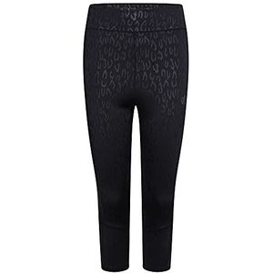 Dare 2B Shine Bright 3/4 Sportlegging - Dames - Zwart/Grijs - Maat M
