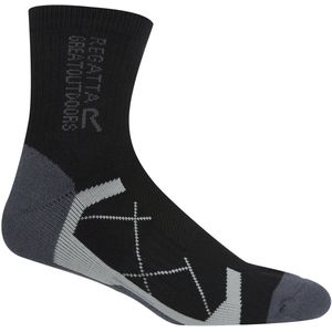 Sportsokken - Zwart - Coolmax - 2 Paar Pack