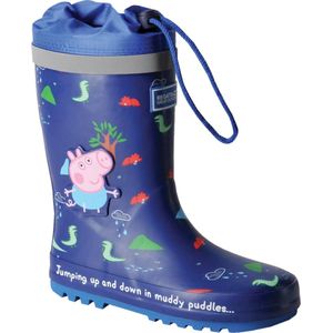 Regatta - Regenlaarzen voor kinderen - Peppa Pig Splash - Koningsblauw - maat 32EU