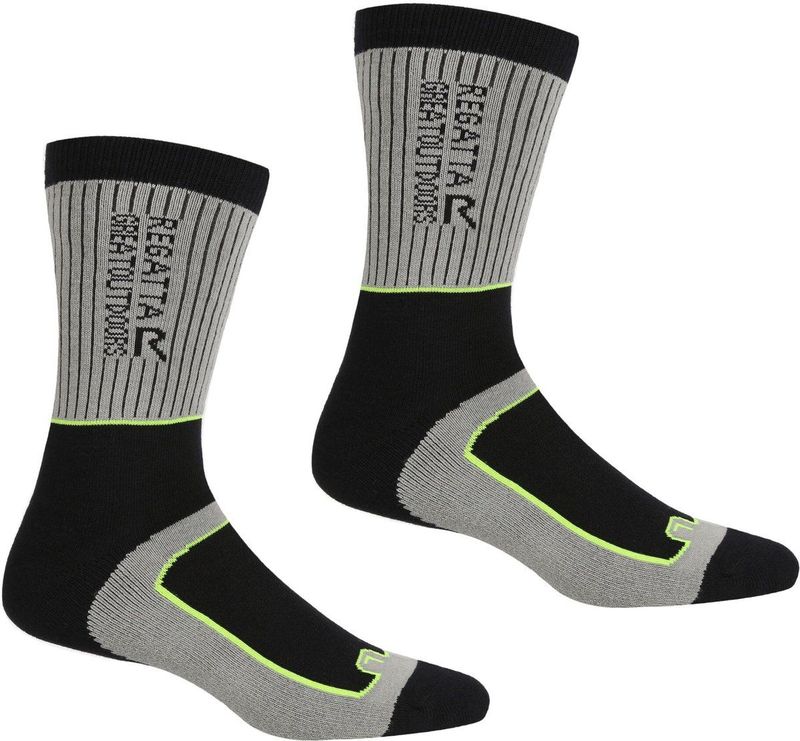 Sportsokken - Zwart - Coolmax - 2 Paar Pack