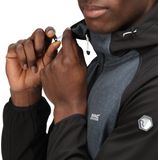 Arec - III Windbreaker - Walkingjas - Zwart - Materiaal: Onbekend