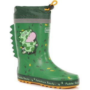 Regatta Regenlaarzen Peppa Pig Jongens Rubber Groen Maat 21