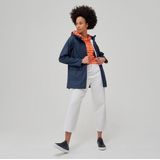 Regatta - Tinsley - Damesjas - Navy Blauw - 100% Polyurethaan, Duurzaam Waterafstotend Oppervlak