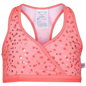 Regatta Hosanna Zwemtop Bikini, Fusion Coral Foil Dot, 11 jaar