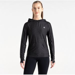 De Sprint City sportieve, lichtgewicht hoody van Dare2B voor dames - dames - zwart