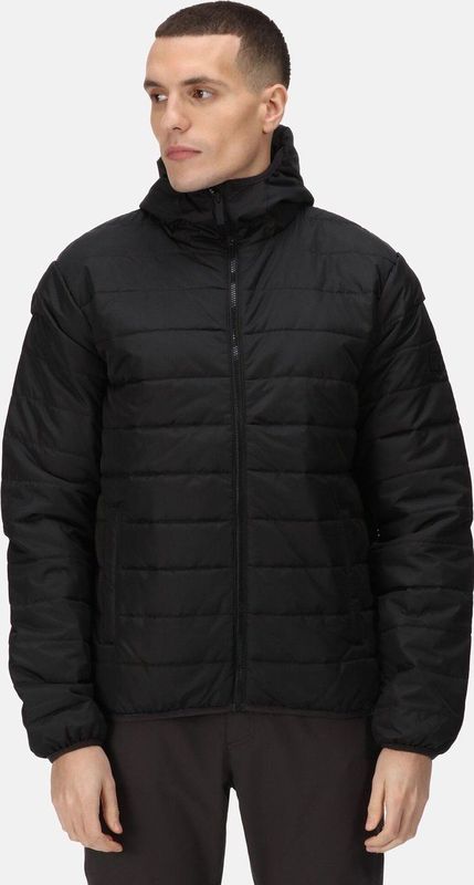 Regatta - Helfa - Winterjas - Zwart - Warmloft Isolatie, Waterafstotend, 100% Polyester