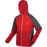 De Regatta Attare Fleece Met Volledige Rits - Heren - Extol Stretch - Gerecycled - Donker Rood