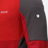 De Regatta Attare Fleece Met Volledige Rits - Heren - Extol Stretch - Gerecycled - Donker Rood