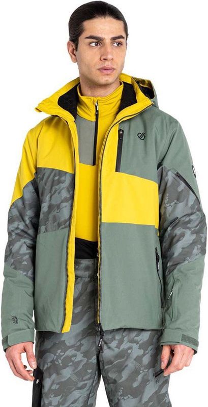 Dare2b - Supernova Ii - Jas - Groen - Waterdicht - Gerecycled Materiaal