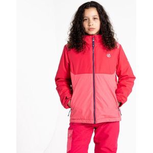 Dare 2B Impose III Jas Ski-jack voor kinderen, waterdicht en ademend - Gerecycleerde stof, sneeuwvang, getapete naden, 2 lagere zakken met rits, verstelbare technische capuchon