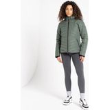 Dare B - Striking Everyday - Waterdicht Dames Skijack - Duck Green - Gerecycled Materiaal