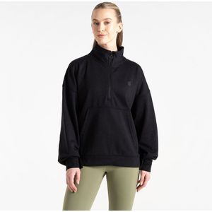 Het Recoup II sportieve sweatshirt met halve rits van Dare2B voor dames - dames - zwart