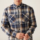 Regatta - Thamos - Overhemd - Ruitdessin - 100% Biologisch Katoen