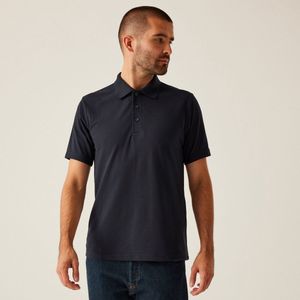 Pro 65/35 - T-shirt - Korte Mouwen - Blauw - Polykatoen