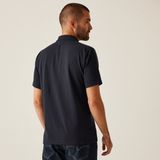 Poloshirt - Korte Mouwen - Blauw - Polykatoen