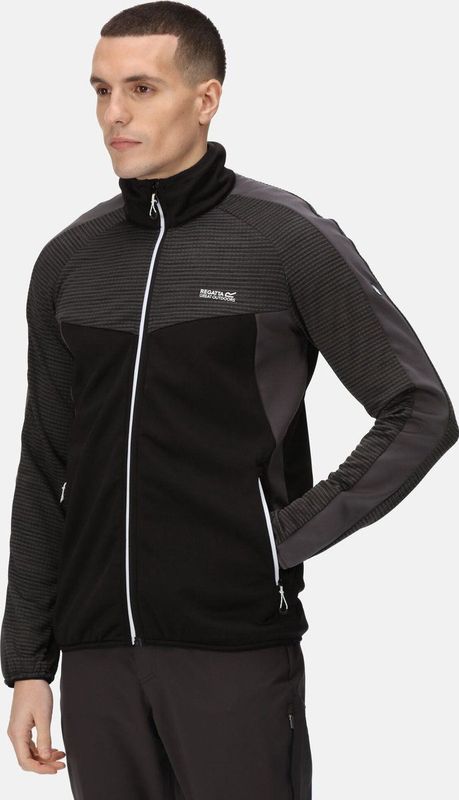 Men's Sweatshirt Regatta Men Yare Vi Extol Stretch Softshell Jacket Black,