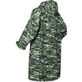 Badjas - Waterdicht - Blauw - Hydrafort 5000 - Borg Fleece Voering