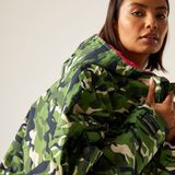 Badjas - Waterdicht - Blauw - Hydrafort 5000 - Borg Fleece Voering