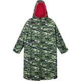 Badjas - Waterdicht - Blauw - Hydrafort 5000 - Borg Fleece Voering