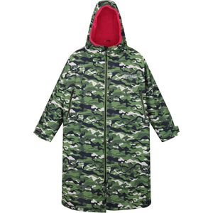 Badjas - Waterdicht - Blauw - Hydrafort 5000 - Borg Fleece Voering