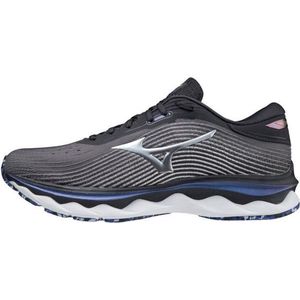 Mizuno Wave Sky 5 Heren - Sportschoenen - grijs/paars - maat 40.5