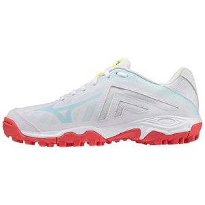 Mizuno Wave Lynx - Sportschoenen - wit/oranje - maat 38