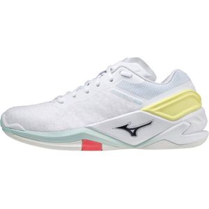 Mizuno Wave Stealth Neo Dames - Sportschoenen - Volleybal - Indoor - wit/geel