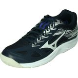 Mizuno stealth star junior in de kleur grijs.