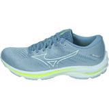 Mizuno wave rider 25 in de kleur grijs.