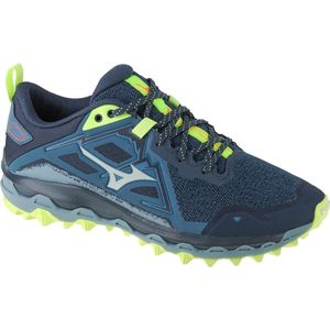 Mizuno Wave Mujin 8 Heren - Sportschoenen - Hardlopen - Trail - paars/groen