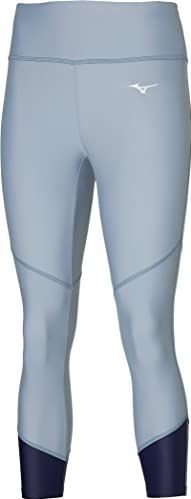 Mizuno - Leggings - Blauw - 3/4 Tight - Blue Blizzard