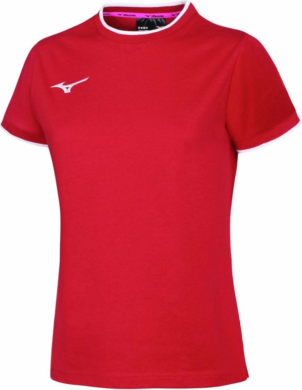 Mizuno - Dames-T-shirt - Fitness - 60% Katoen - 40% Polyester