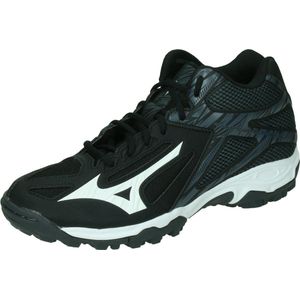 Mizuno Korfbalschoen Outdoor - Zwart/Wit - Maat 40 - Unisex