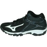 Mizuno - Thunder Blade - Korfbalschoenen - Zwart/Wit - Mesh/PU
