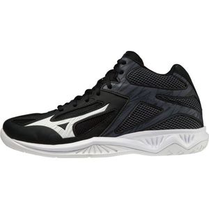 Mizuno indoorschoenen model Thunderblade 3 Mid - Zwart/Wit - Maat 47