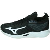 Mizuno wave dimension in de kleur zwart.