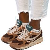 Mizuno - Sky Medal - Sneakers - Bruin - Mesh/Suede