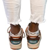 Mizuno - Sky Medal - Sneakers - Bruin - Mesh/Suede