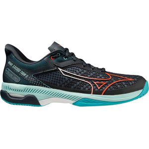 Tennisschoen Mizuno Men Wave Exceed Tour 5AC Collegiate Blue Soleil Tanager Turquoise-Schoenmaat 42,5