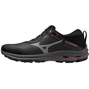 Mizuno Wave Rider GTX hardloopschoen voor heren, IJzeren Poort Oester Paddestoel Bitterzoet, 41 EU