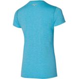Mizuno - Impulse Core Tee - Blauw - Dames - Trainingsshirt