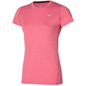 Mizuno Impulse Core Tee Sunkissed Coral Dames Maat XS