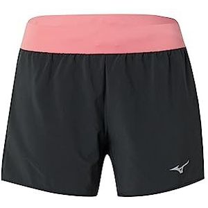 Mizuno - Alpha 4.5 Short - Korte Broek - Zwart/Sunkissed Coral - Dames