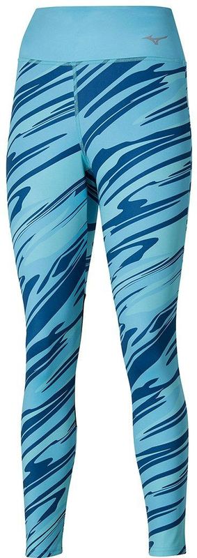 Mizuno - 7/8 Printed Tight - Dames - Lange Hardlooptight - Grafische Print