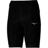 Mizuno - BG3000 Mid Tight - Hardlooptight - Zwart - Gemaakt met Gerecycled Materiaal