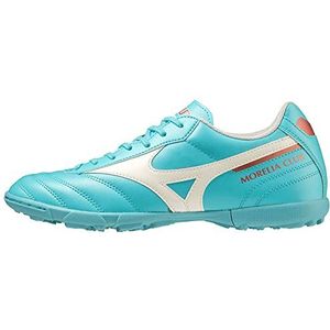 Mizuno Unisex's Morelia Ii Club als voetbalschoen, Blauw Curacao Sneeuwwitje Rood Bruin Satijn, 38 EU