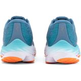 Mizuno Wave Rider 26 Hardloopschoenen Dames - Blauw - Wit - Roze - Oranje