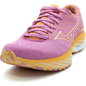 Mizuno, Hardloopschoenen Mizuno Wave Rider 26 Roxy Veelkleurig, Dames, Maat:38 EU